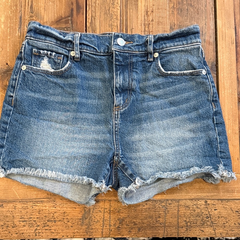 LOFT Classic Blue Denim Shorts